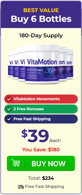 Buy VitaMotion 6 Bottle
